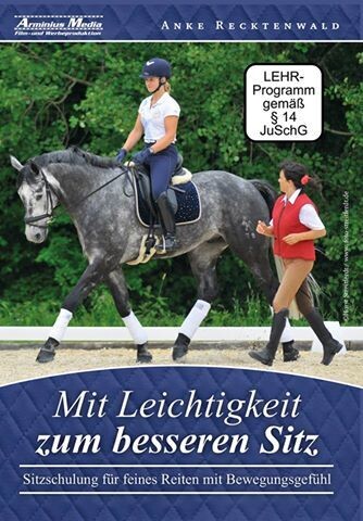  Anke Recktenwald: Mit Leichtigkeit zum besseren Sitz/Riding with Balance and Grace(D/E/I) DVD Anke Recktenwald: Mit Leichtigkeit zum besseren Sitz/Riding with Balance and Grace(D/E/I) DVD